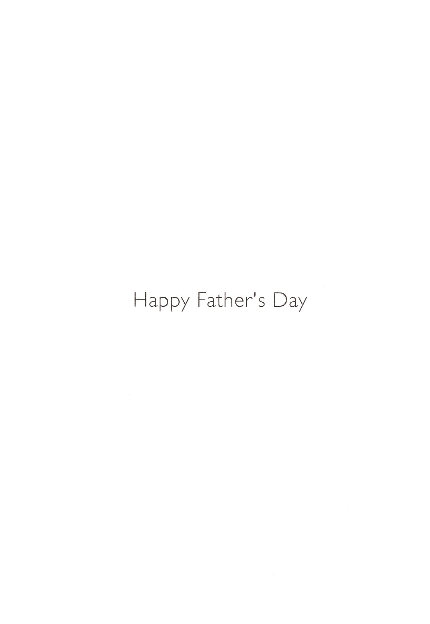 Dad Time At The Allotment With Dog Father's Day Greeting Card