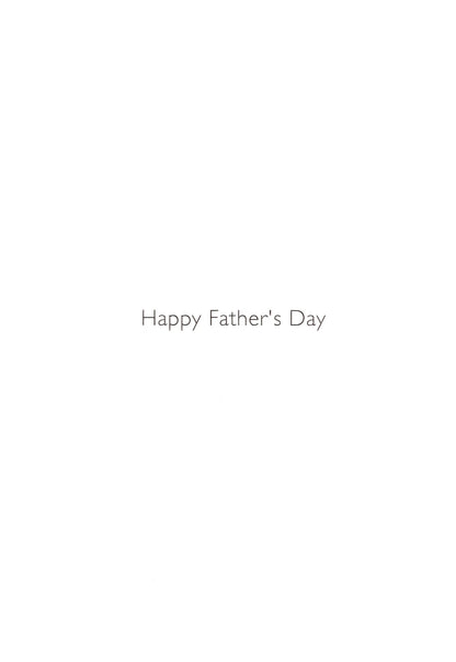 Dad Time At The Allotment With Dog Father's Day Greeting Card
