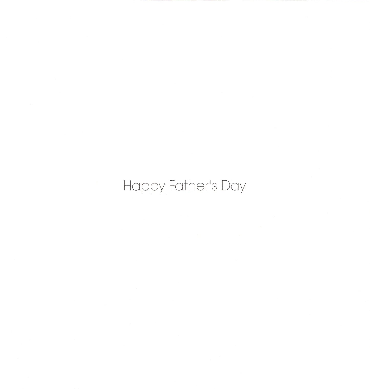 Hot Air Balloon Photographic Happy Father's Day Greeting Card
