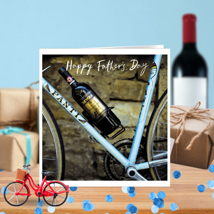 Bottoms Up! Photographic Happy Father's Day Greeting Card