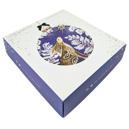 Box of 8 Christmas Cards Festive Hare Design