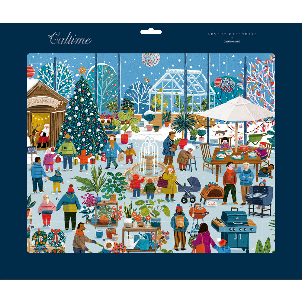 Traditional Large Advent Calendar Garden Centre Christmas Advent Calendar Gift