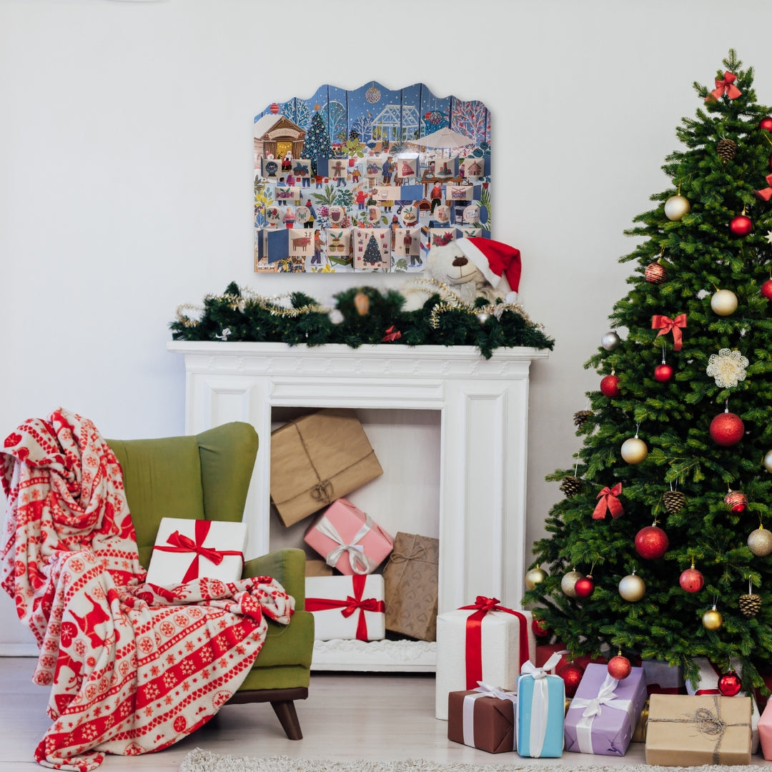 Traditional Large Advent Calendar Garden Centre Christmas Advent Calendar Gift