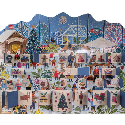 Traditional Large Advent Calendar Garden Centre Christmas Advent Calendar Gift
