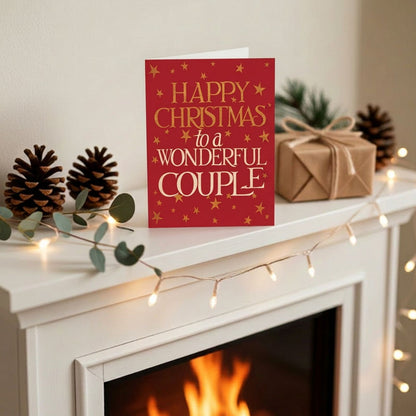 Emma Bridgewater Wonderful Couple Festive Christmas Card
