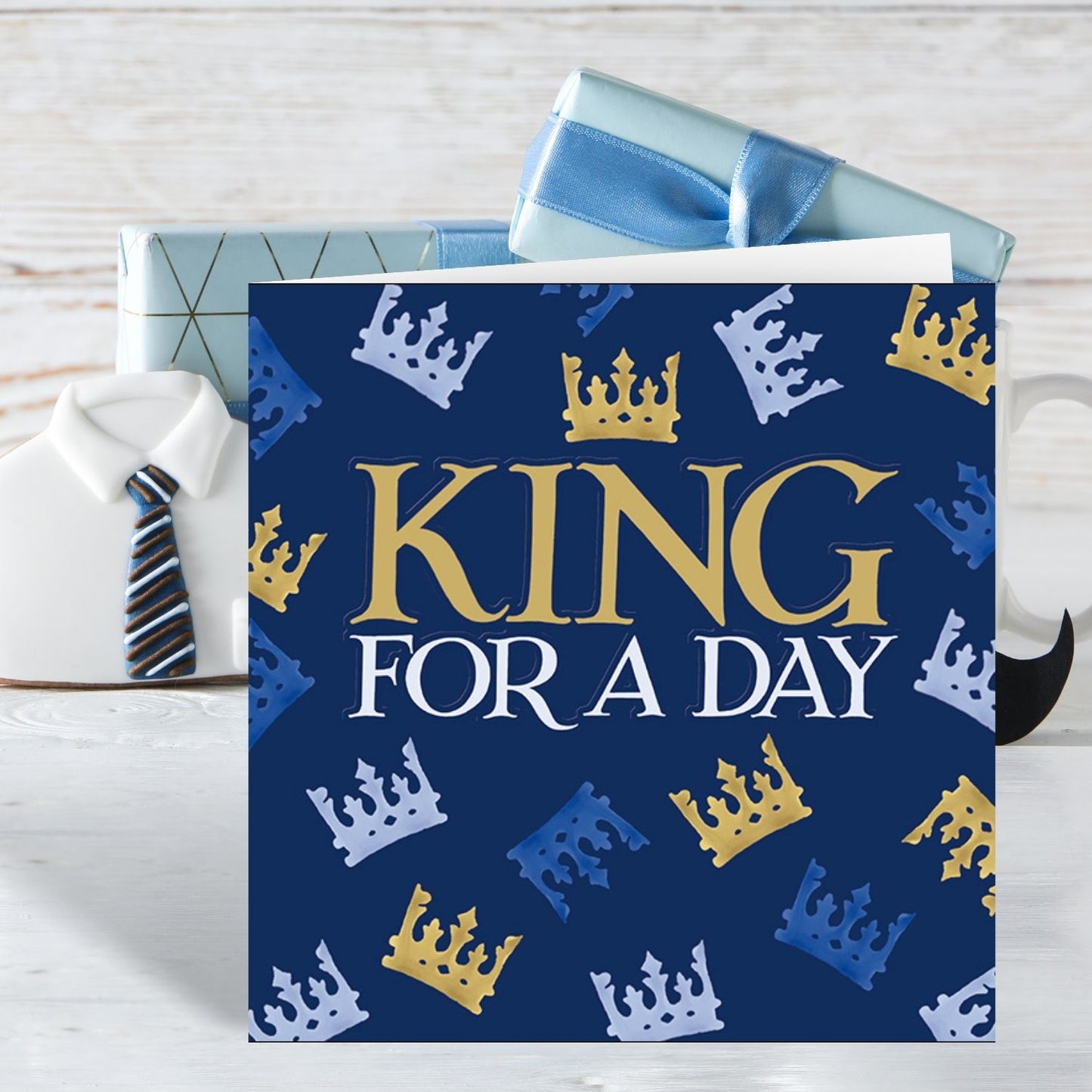 Emma Bridgewater King For A Day Royal Crown Father's Day Artistic Greeting Card