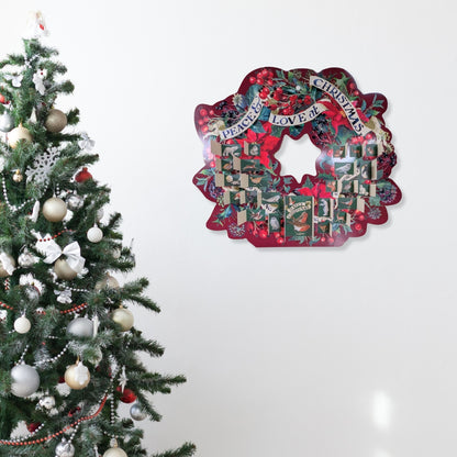 Traditional Large Emma Bridgewater Christmas Wreath Shaped Advent Calendar Gift