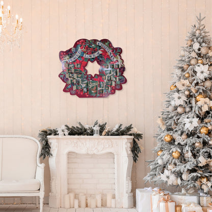 Traditional Large Emma Bridgewater Christmas Wreath Shaped Advent Calendar Gift