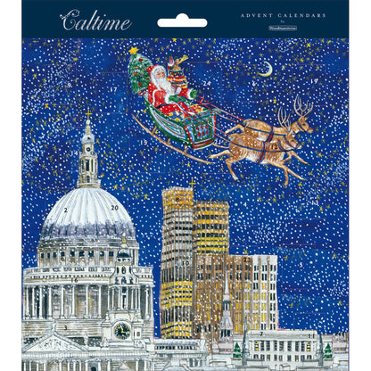 Traditional Advent Calendar City Christmas Eve Christmas Advent Calendar Gift