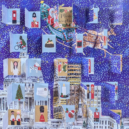 Traditional Advent Calendar City Christmas Eve Christmas Advent Calendar Gift