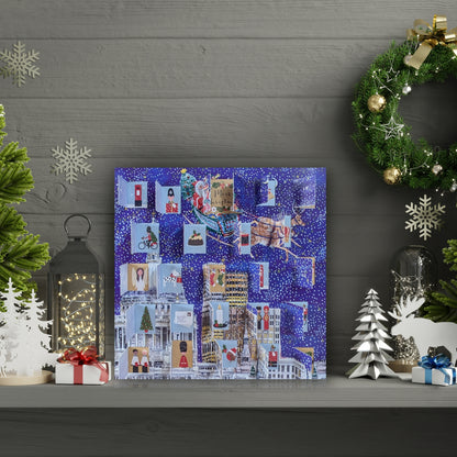 Traditional Advent Calendar City Christmas Eve Christmas Advent Calendar Gift