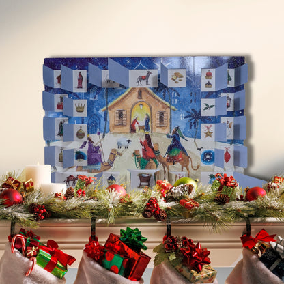Traditional Advent Calendar We Three Kings Christmas Advent Calendar Gift Idea