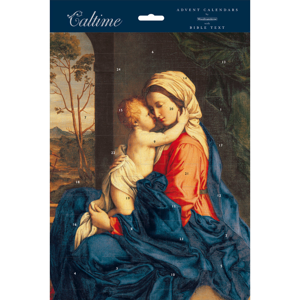 Traditional Advent Calendar Religious Christmas Advent Calendar Gift Idea