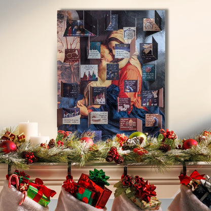 Traditional Advent Calendar Religious Christmas Advent Calendar Gift Idea