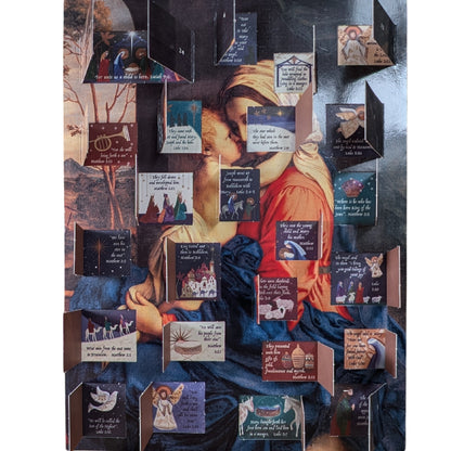 Traditional Advent Calendar Religious Christmas Advent Calendar Gift Idea