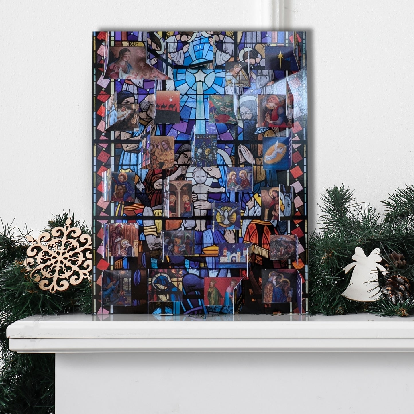 Traditional Advent Calendar Notre Dame Du Rosaire Christmas Advent Calendar