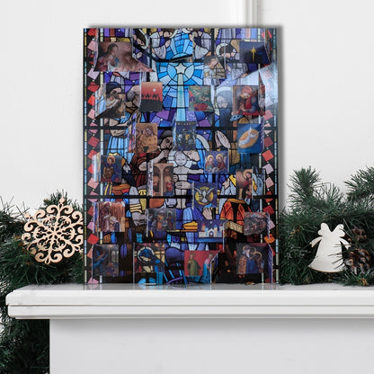 Traditional Advent Calendar Notre Dame Du Rosaire Christmas Advent Calendar