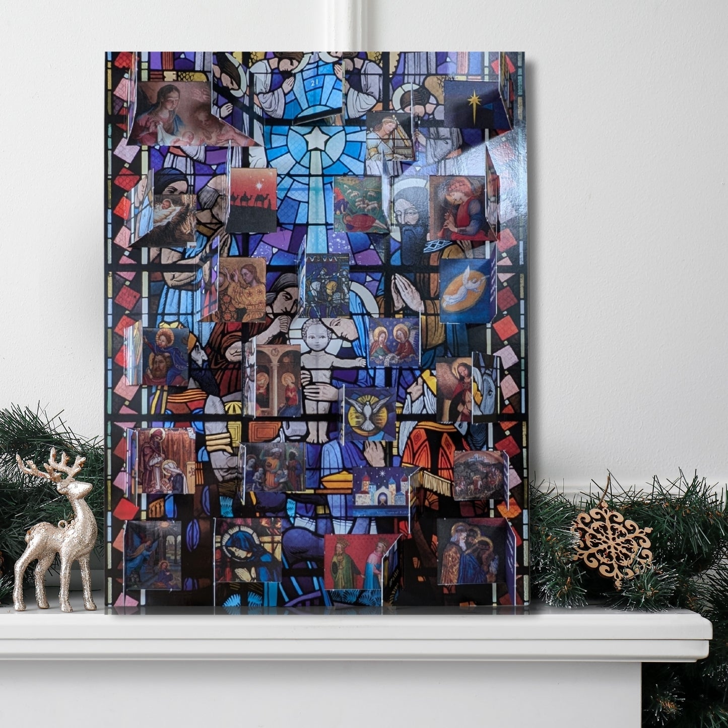 Traditional Advent Calendar Notre Dame Du Rosaire Christmas Advent Calendar