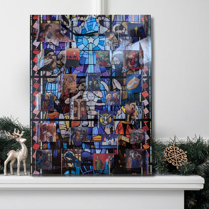 Traditional Advent Calendar Notre Dame Du Rosaire Christmas Advent Calendar