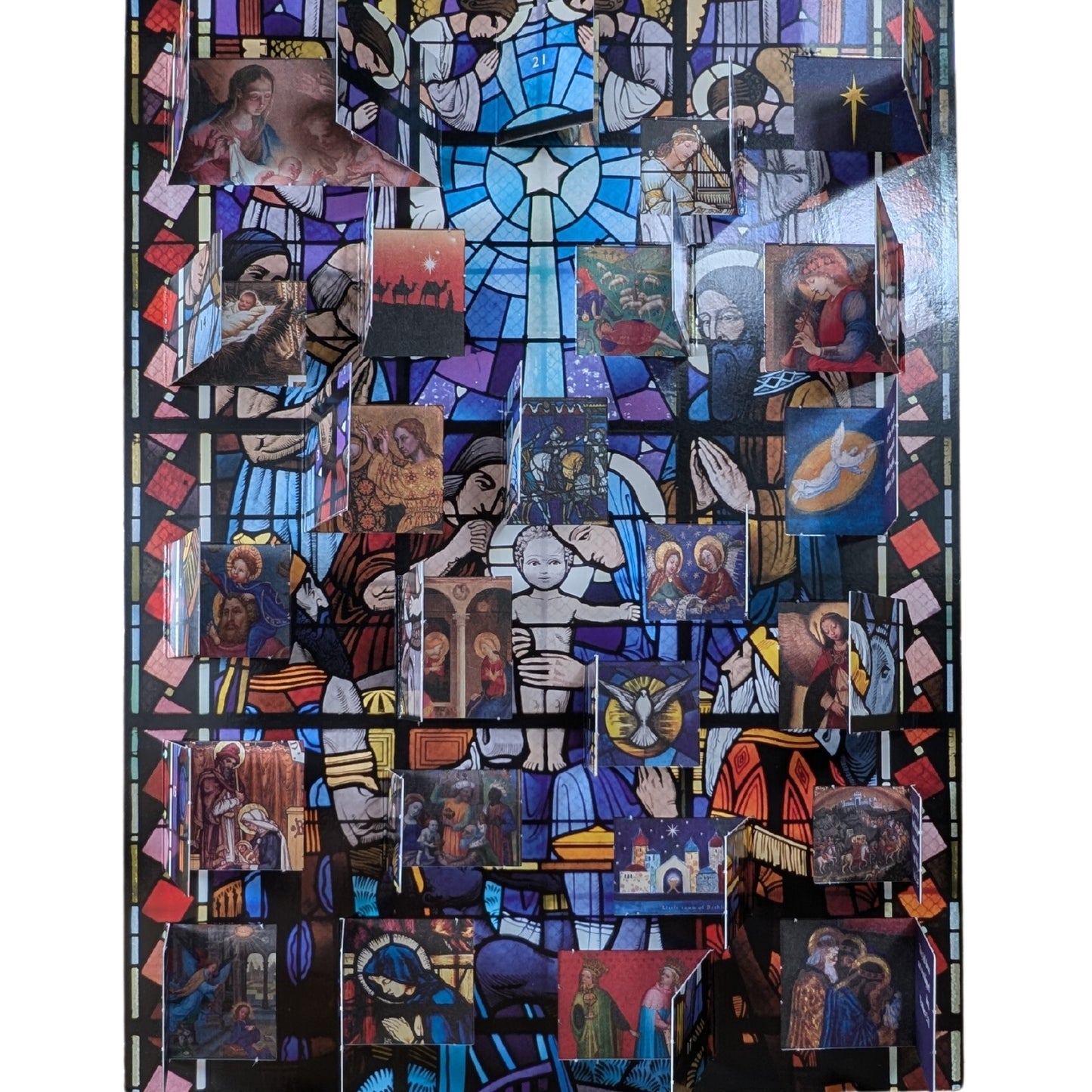 Traditional Advent Calendar Notre Dame Du Rosaire Christmas Advent Calendar