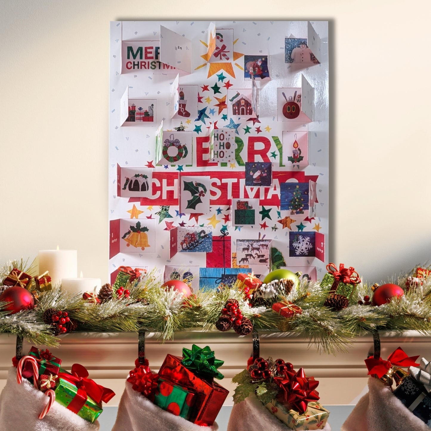 Traditional Advent Calendar The Hungry Caterpillar Xmas Advent Calendar Gift