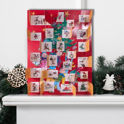 Traditional Advent Calendar Quentin Blake Tree-Mendous Fun! Xmas Advent Calendar