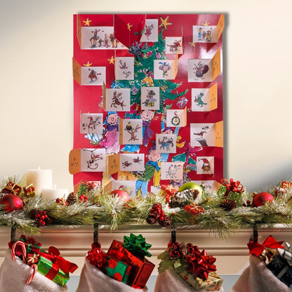 Traditional Advent Calendar Quentin Blake Tree-Mendous Fun! Xmas Advent Calendar