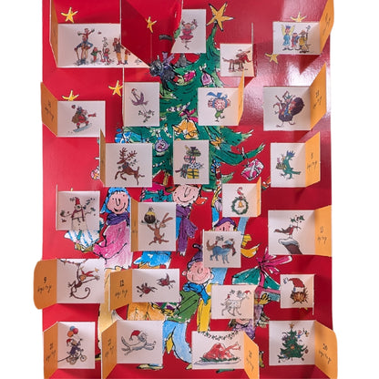 Traditional Advent Calendar Quentin Blake Tree-Mendous Fun! Xmas Advent Calendar