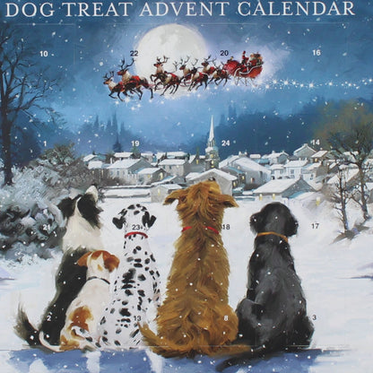 Dog Treats Pet Advent Calendar Waiting For Santa Christmas Advents For Dogs