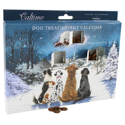 Dog Treats Pet Advent Calendar Waiting For Santa Christmas Advents For Dogs