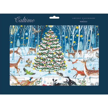 Traditional Picture Advent Calendar Winter Wonderland Christmas Countdown Gift