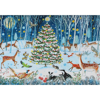 Traditional Picture Advent Calendar Winter Wonderland Christmas Countdown Gift
