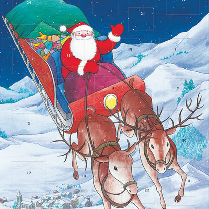 Traditional Picture Advent Calendar Raymond Briggs Father Christmas Gift