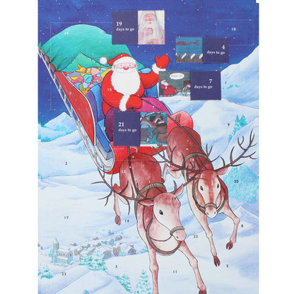 Traditional Picture Advent Calendar Raymond Briggs Father Christmas Gift