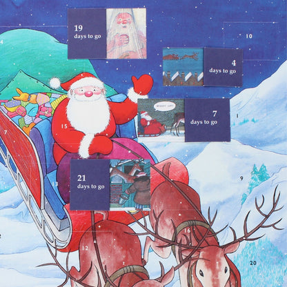 Traditional Picture Advent Calendar Raymond Briggs Father Christmas Gift