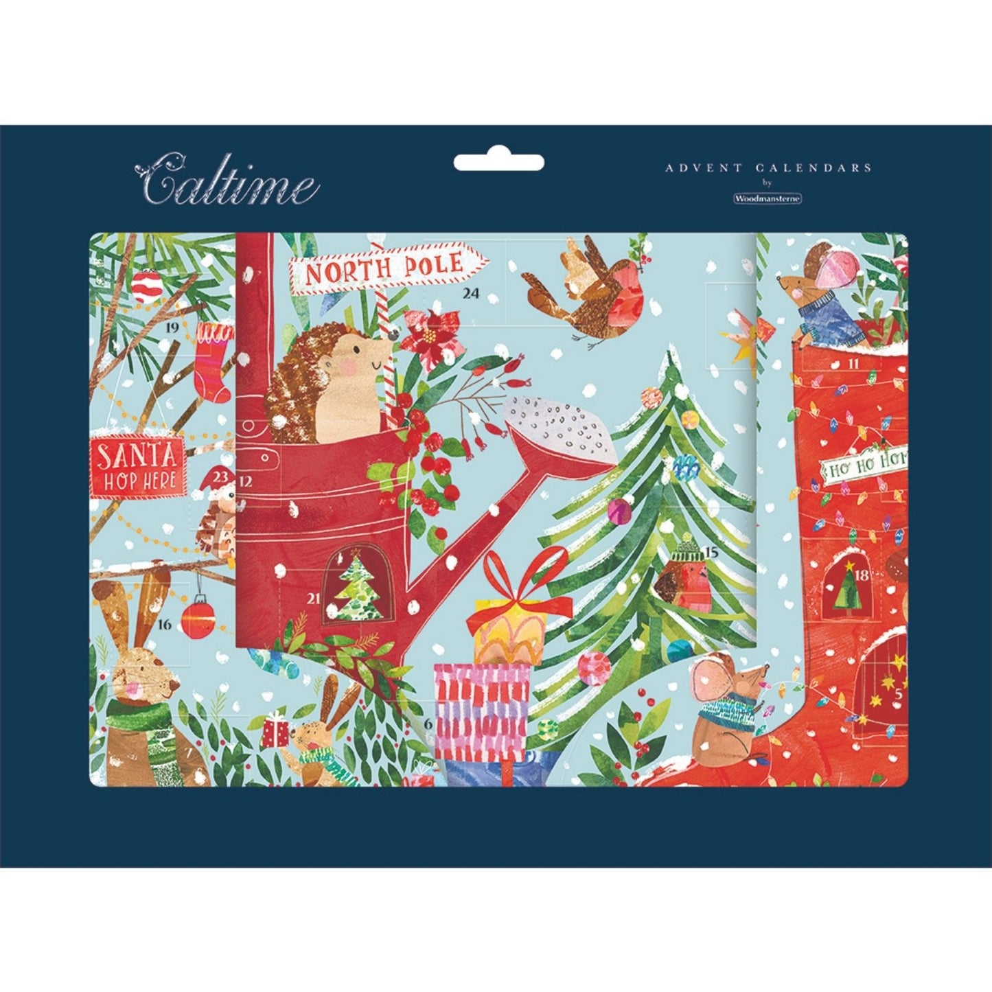 Traditional Freestanding Charity Advent Calendar Greenfingers Christmas Gift