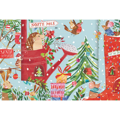 Traditional Freestanding Charity Advent Calendar Greenfingers Christmas Gift