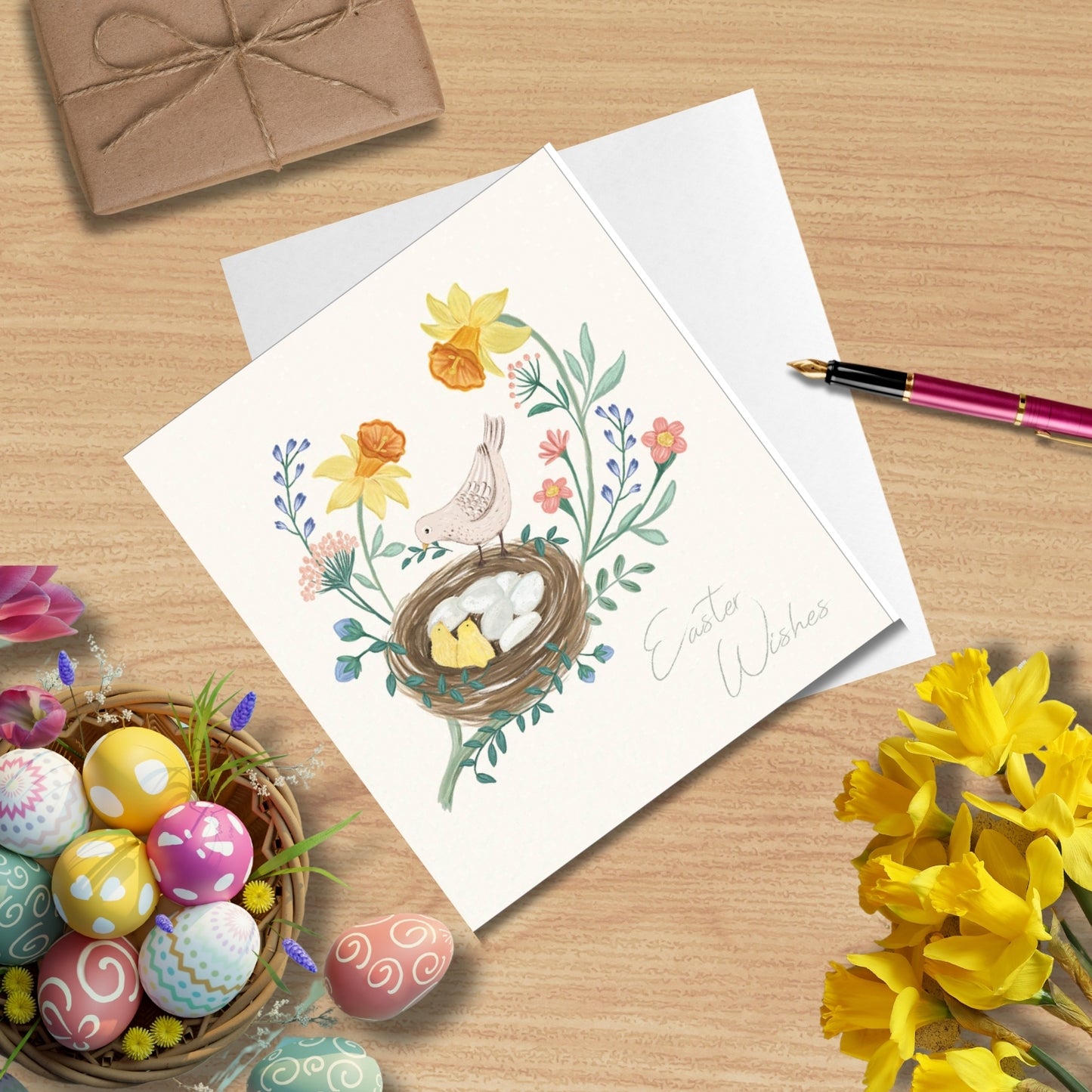 Pack of 5 Spring New Beginnings Easter Cards