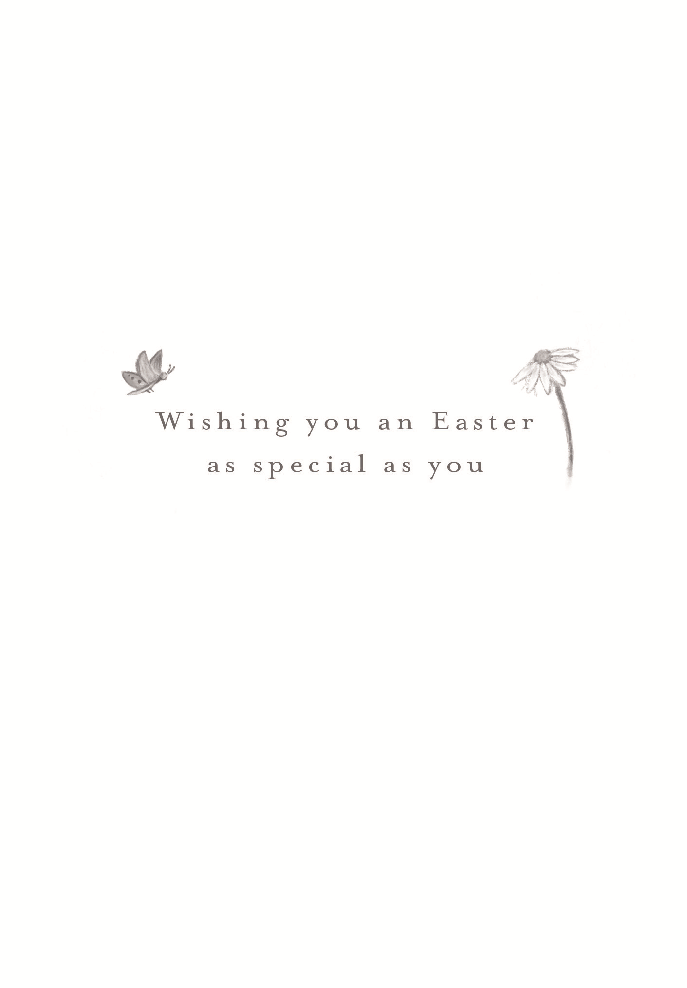 Granddaughter With Love At Easter Card