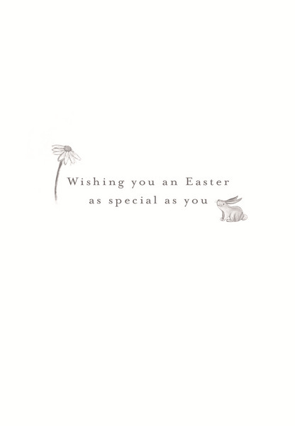 Nephew Bunnies With Love At Easter Card