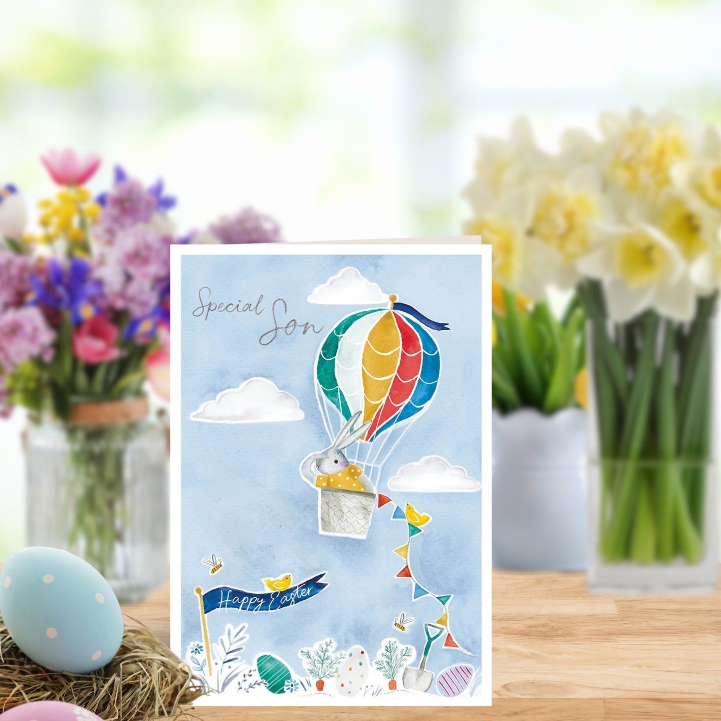 Special Son Happy Easter Adventure Easter Card