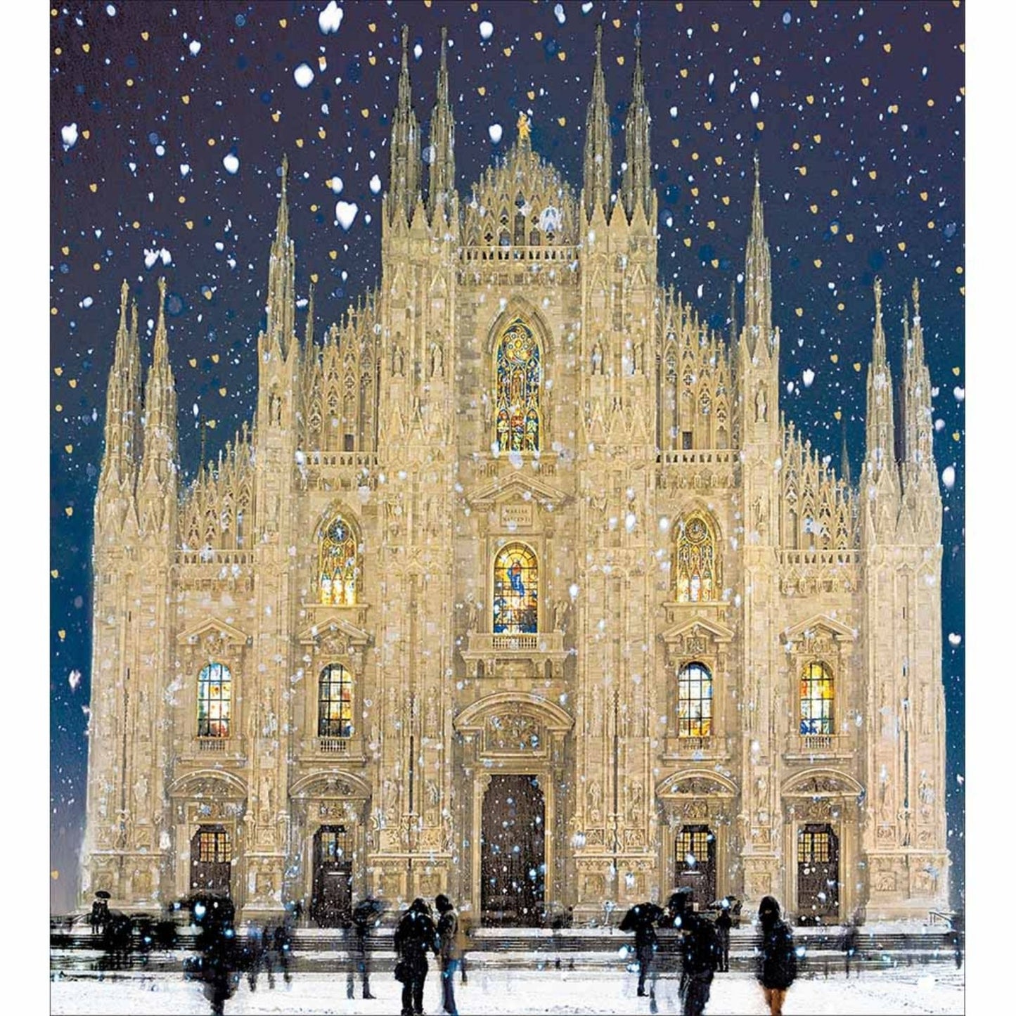 Pack of 5 Charity Christmas Cards Milan Cathedral Cards Multiple Charities