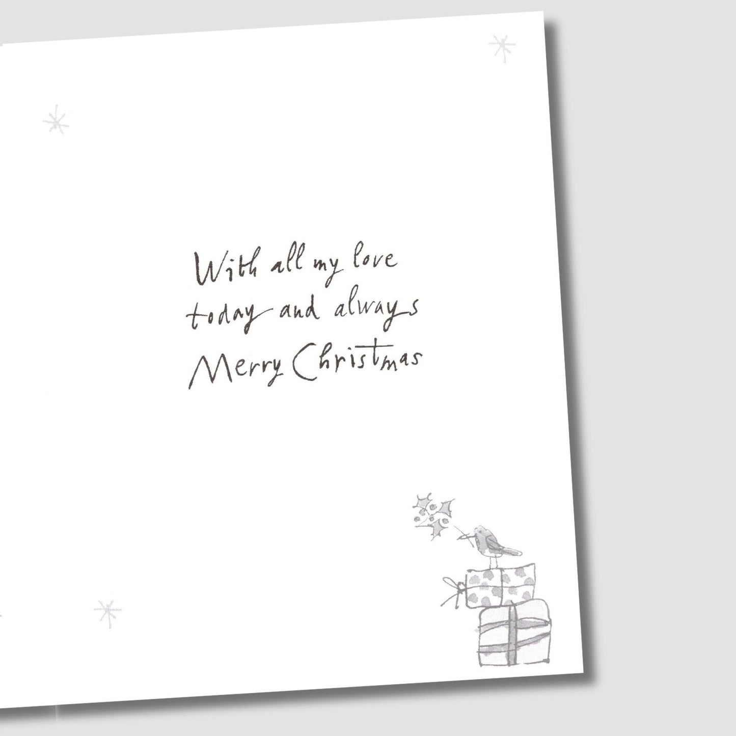 Quentin Blake Darling Wife Christmas Card Christmas Cracker Xmas Greetings