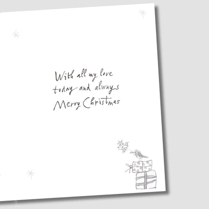 Quentin Blake Darling Wife Christmas Card Christmas Cracker Xmas Greetings