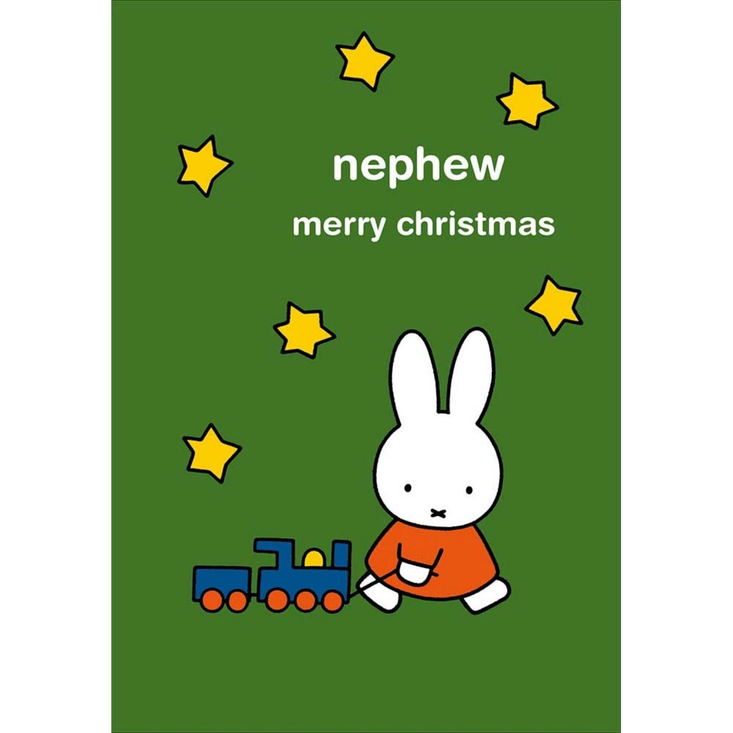 Miffy Nephew Christmas Card Cute Bunny Christmas Express Xmas Greetings