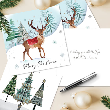 Box of 8 Winter Wonderland Christmas Cards