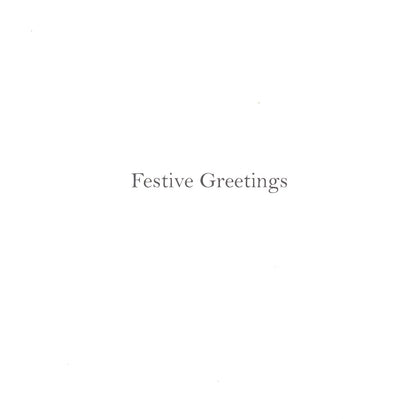 Box of 12 Santa's Sweet Beard Christmas Cards In Same Design
