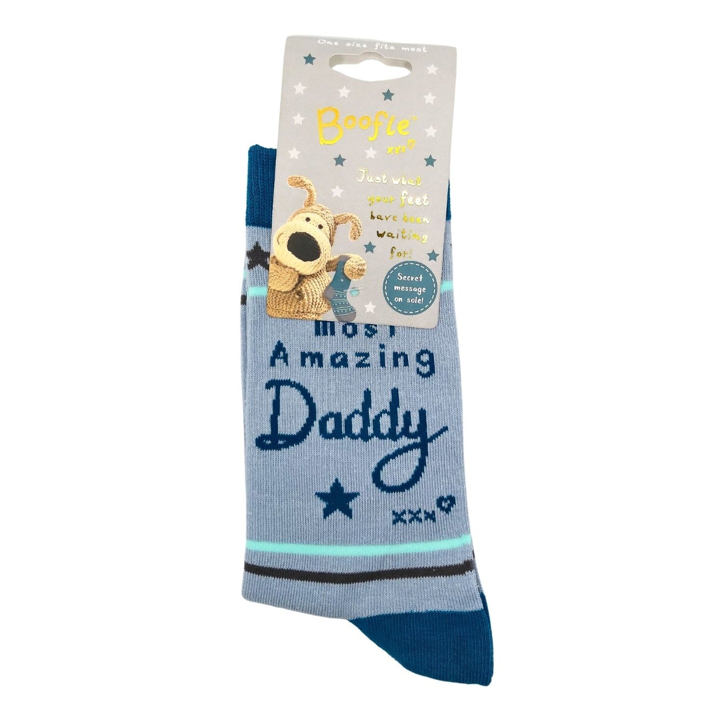 Boofle Awesome Daddy Mug & Socks Gift Set Daddy's Super Surprise! Gift Idea