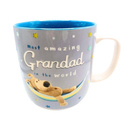 Boofle Amazing Grandad Mug & Coaster Gift Set Galactic Surprise! Gift Idea