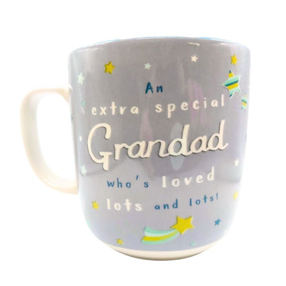 Boofle Amazing Grandad Mug & Coaster Gift Set Galactic Surprise! Gift Idea